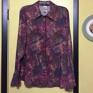 💃Semi Sheer Ladies Blouse 22/24